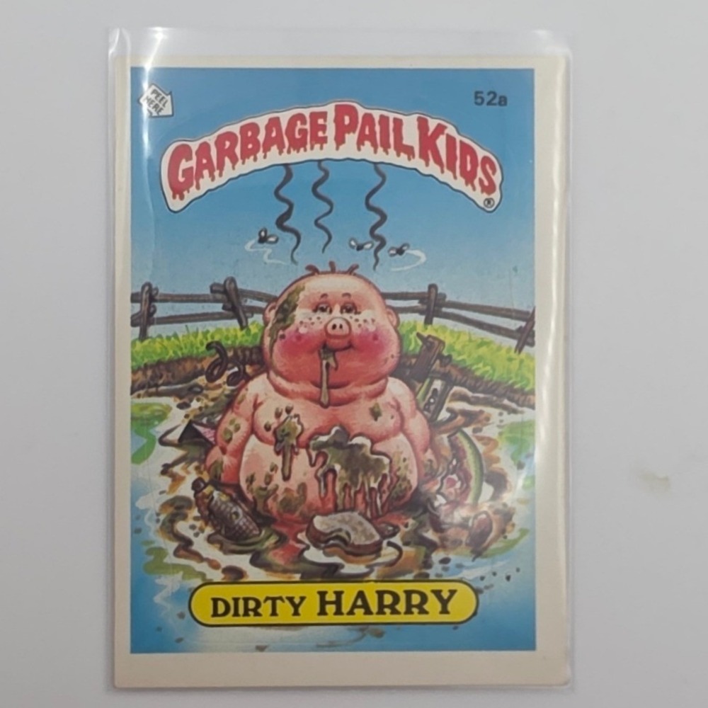 Topps Garbage Pail Kids OS2 Dirty Harry Fair 52a